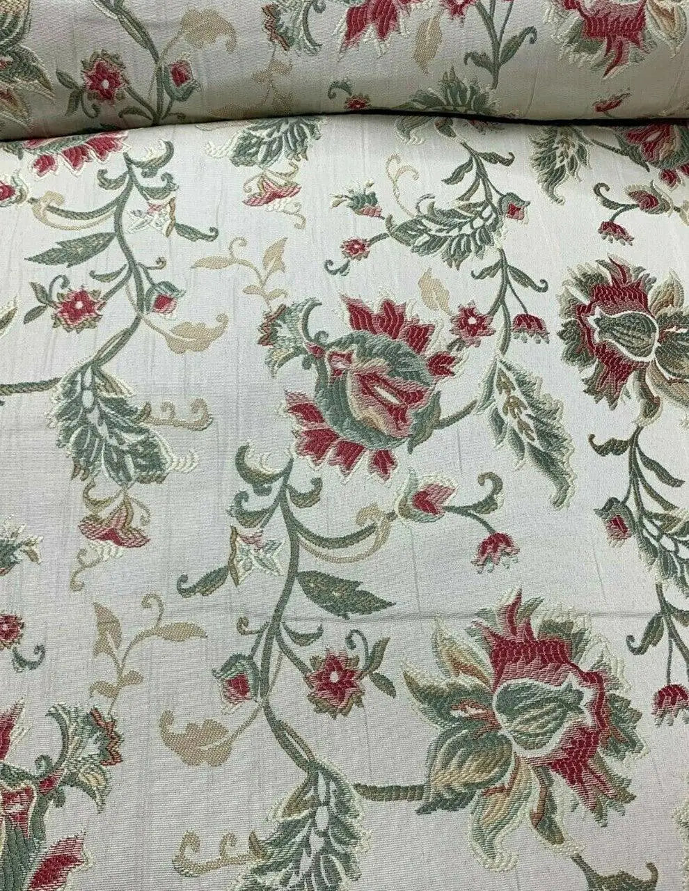 Tessuto Stile San Leucio Floreale Arredamento