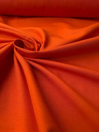 Tessuto Tappezzeria Panama Tinto in Filo 280cm 0,5 m / Arancione
