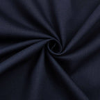 Tessuto Tappezzeria Panama Tinto in Filo 280cm 0,5 m / Blu Scuro