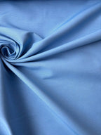 Tessuto Tappezzeria Panama Tinto in Filo 280cm 0,5 m / Celeste