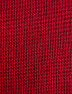 Tessuto Tela Juta 3 Naturale Rosso / 0,5 m