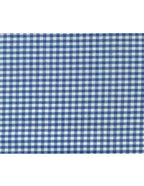 Tessuto Zephir Quadrettini Cotone 3x3 mm 0,5 m / Blu