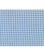 Tessuto Zephir Quadrettini Cotone 3x3 mm 0,5 m / Celeste