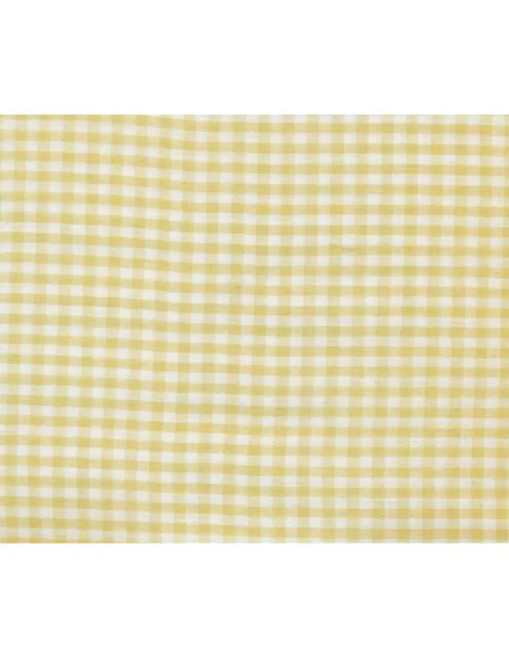 Tessuto Zephir Quadrettini Cotone 3x3 mm 0,5 m / Giallo