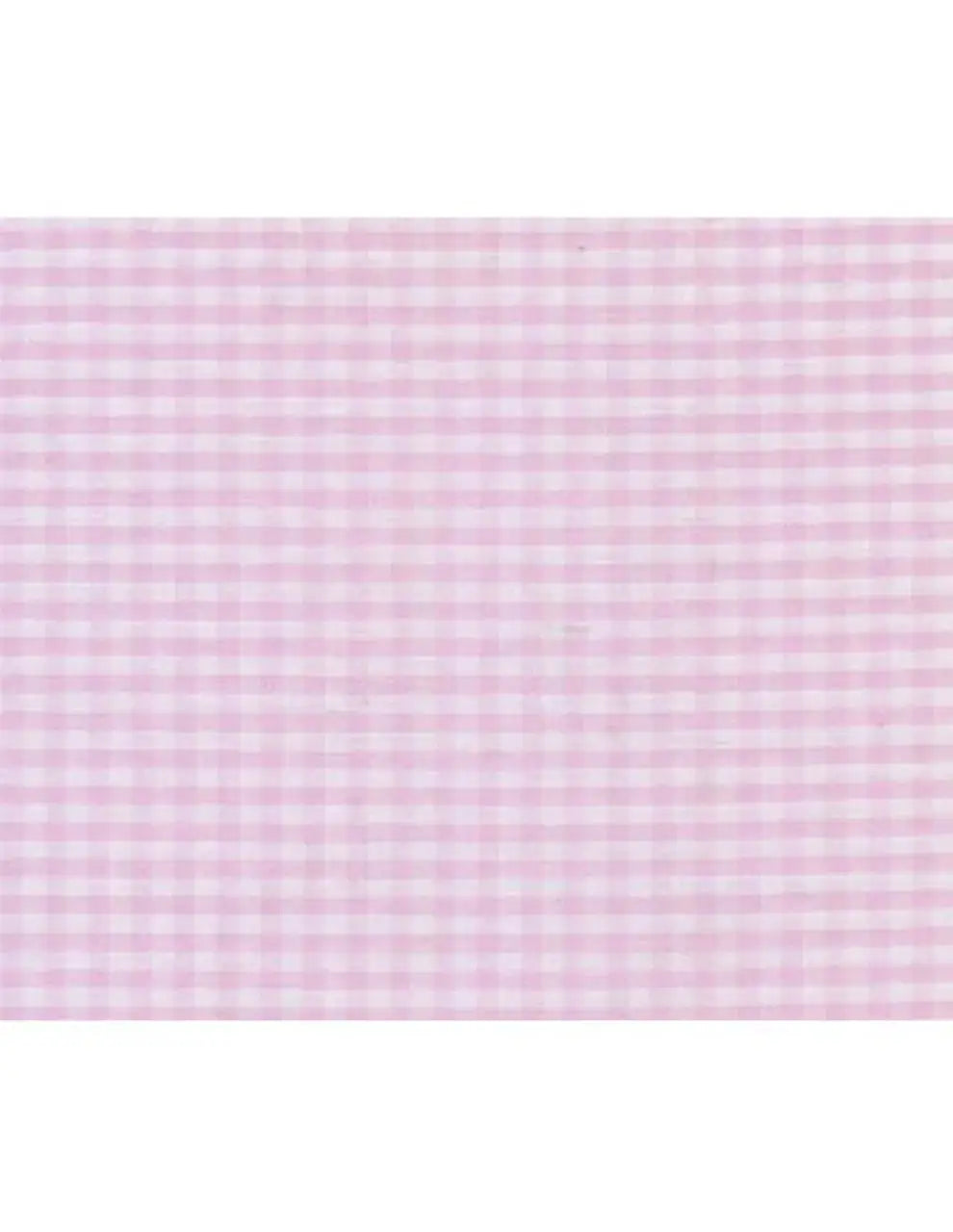 Tessuto Zephir Quadrettini Cotone 3x3 mm 0,5 m / Rosa