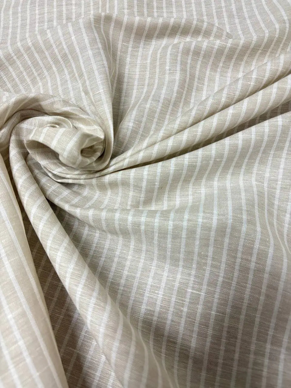 Tessuto cotone lino e cotone RIGA SABBIA