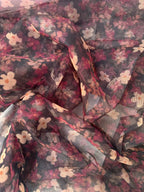 Tulle Floreale Provenzale Elastico