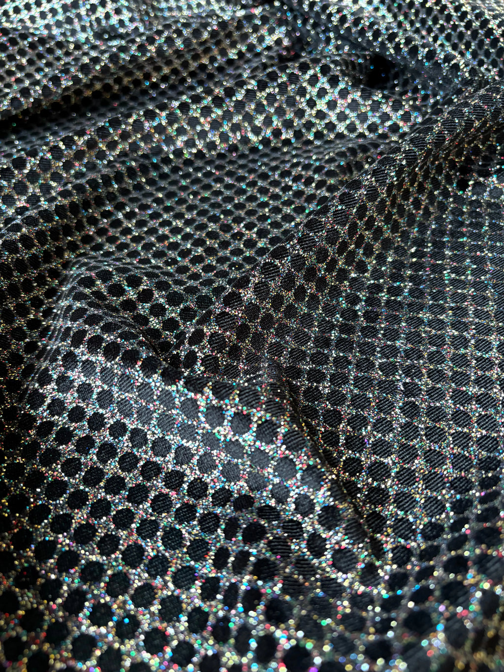 Velluto Elastico Glitter Multicolor