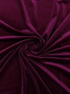Velluto Elastico Morbido Bordeaux Vinaccio / 0,5 m