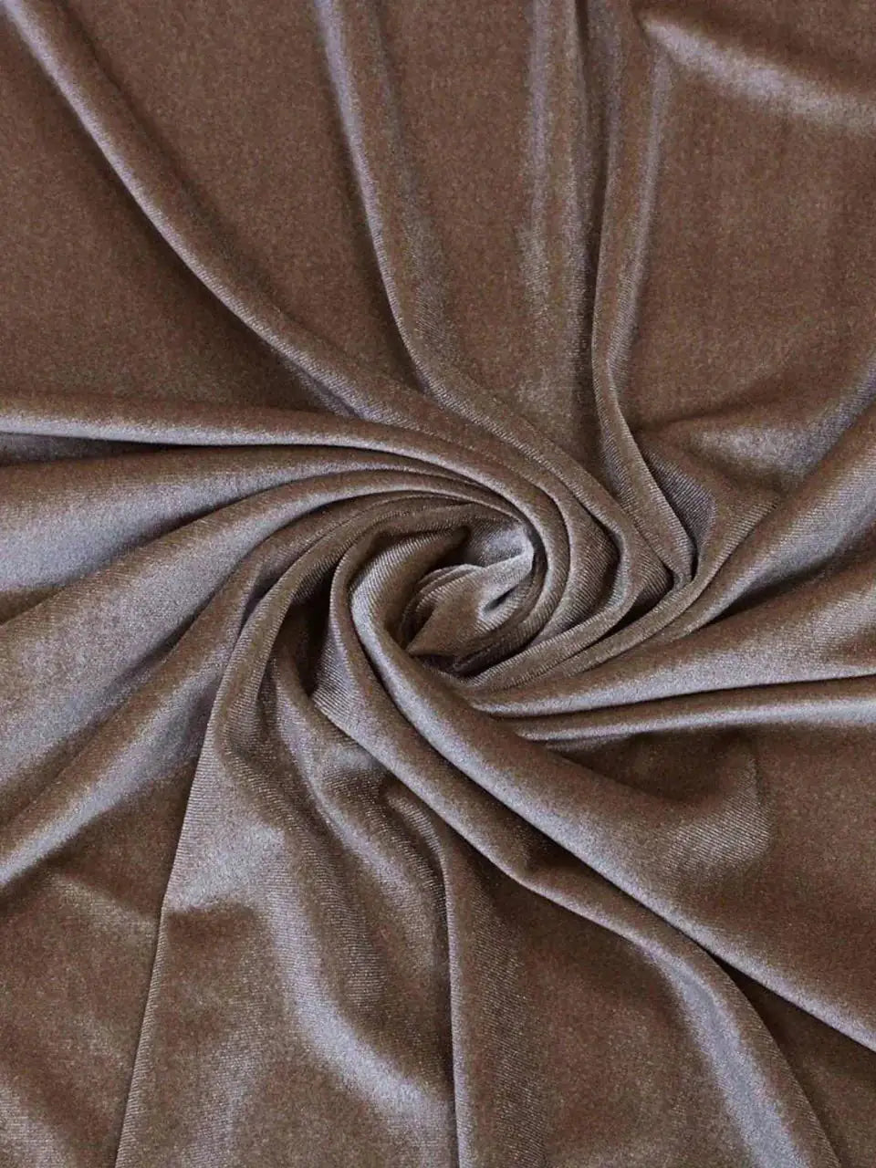 Velluto Elastico Morbido Cammello / 0,5 m