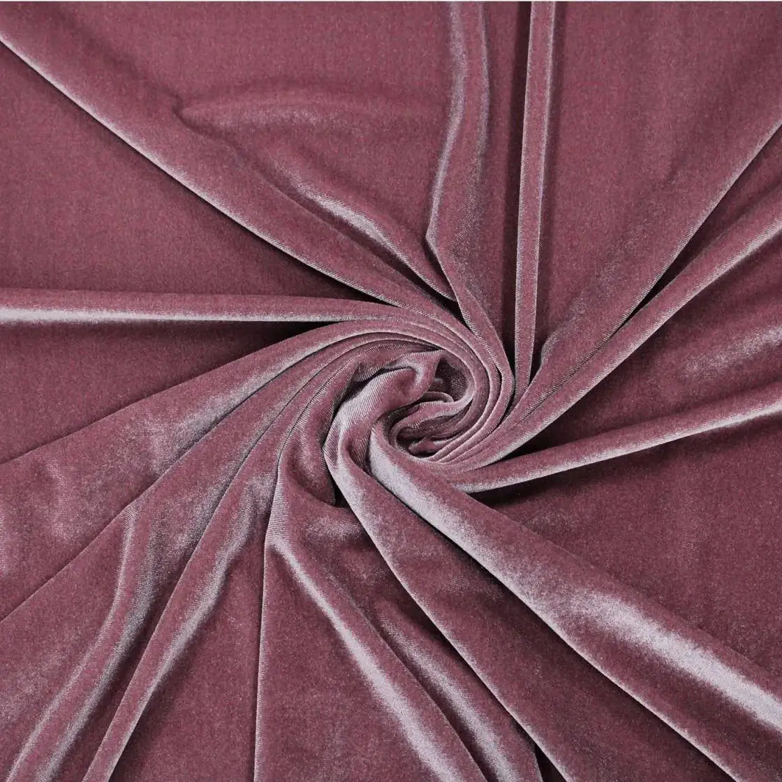 Velluto Elastico Morbido Cipolla / 0,5 m