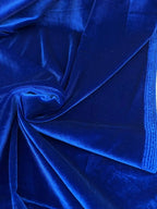 Velluto Elastico Morbido (SOTTOPREZZO) Blu Royal (Blu Chiaro)