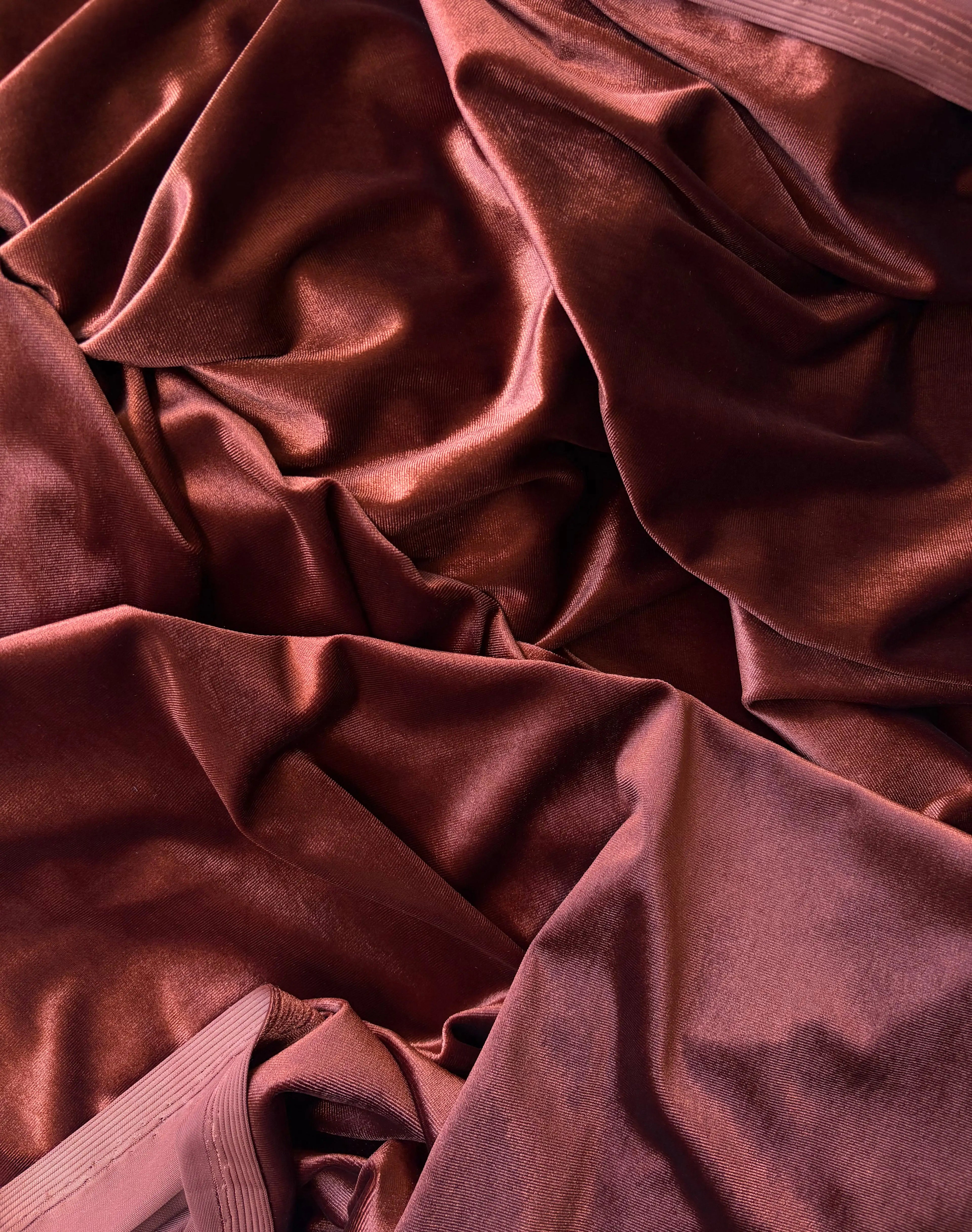 Velluto Elastico Morbido (SOTTOPREZZO) Cioccolato