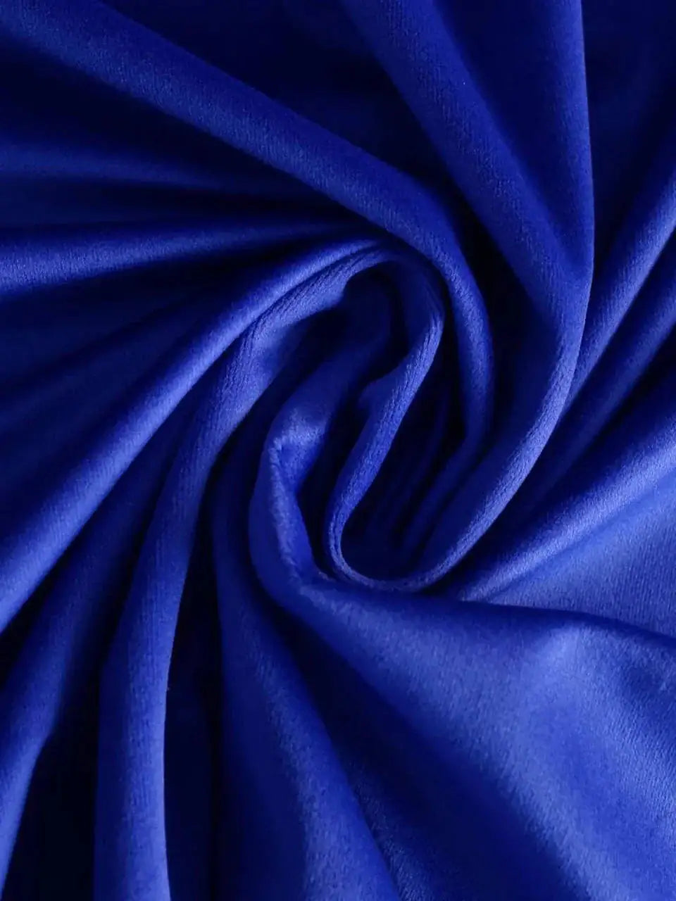Velluto Liscio Modellabile Blu Royal (Blu Chiaro) / 0,5 m