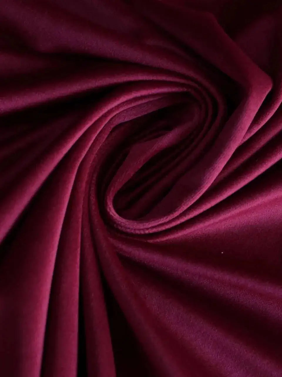 Velluto Liscio Modellabile Bordeaux / 0,5 m