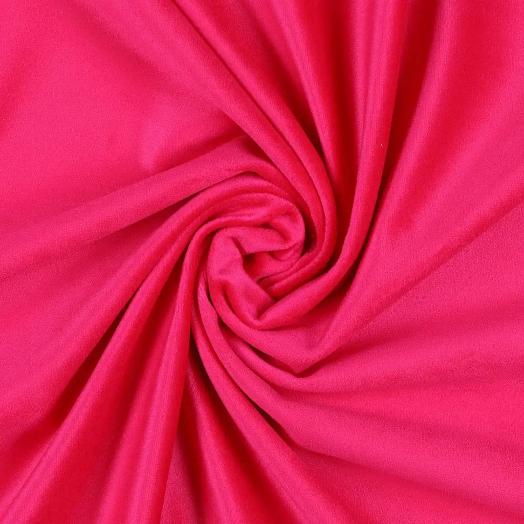 Velluto Liscio Modellabile Fucsia / 0,5 m