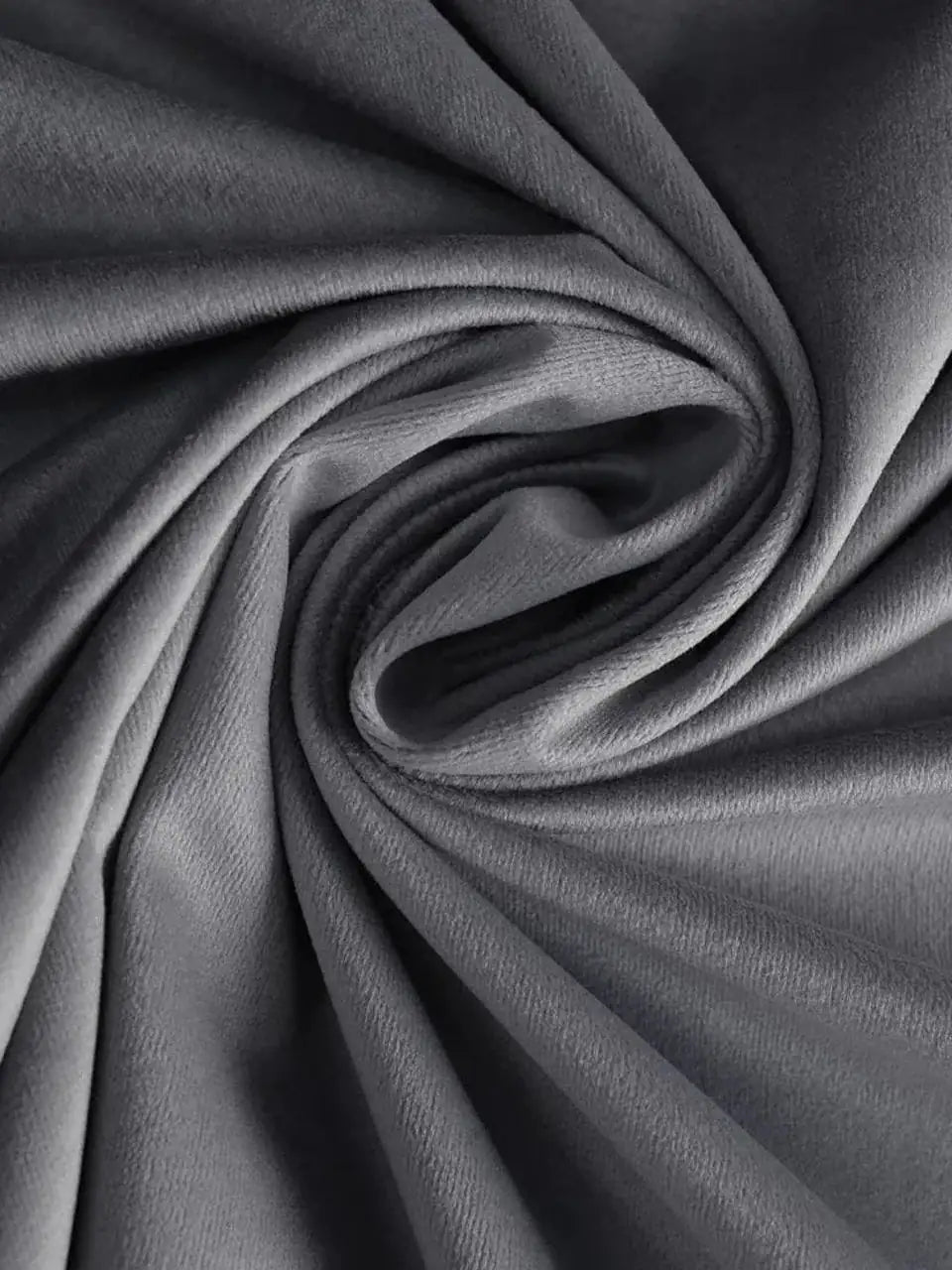 Velluto Liscio Modellabile Grigio / 0,5 m