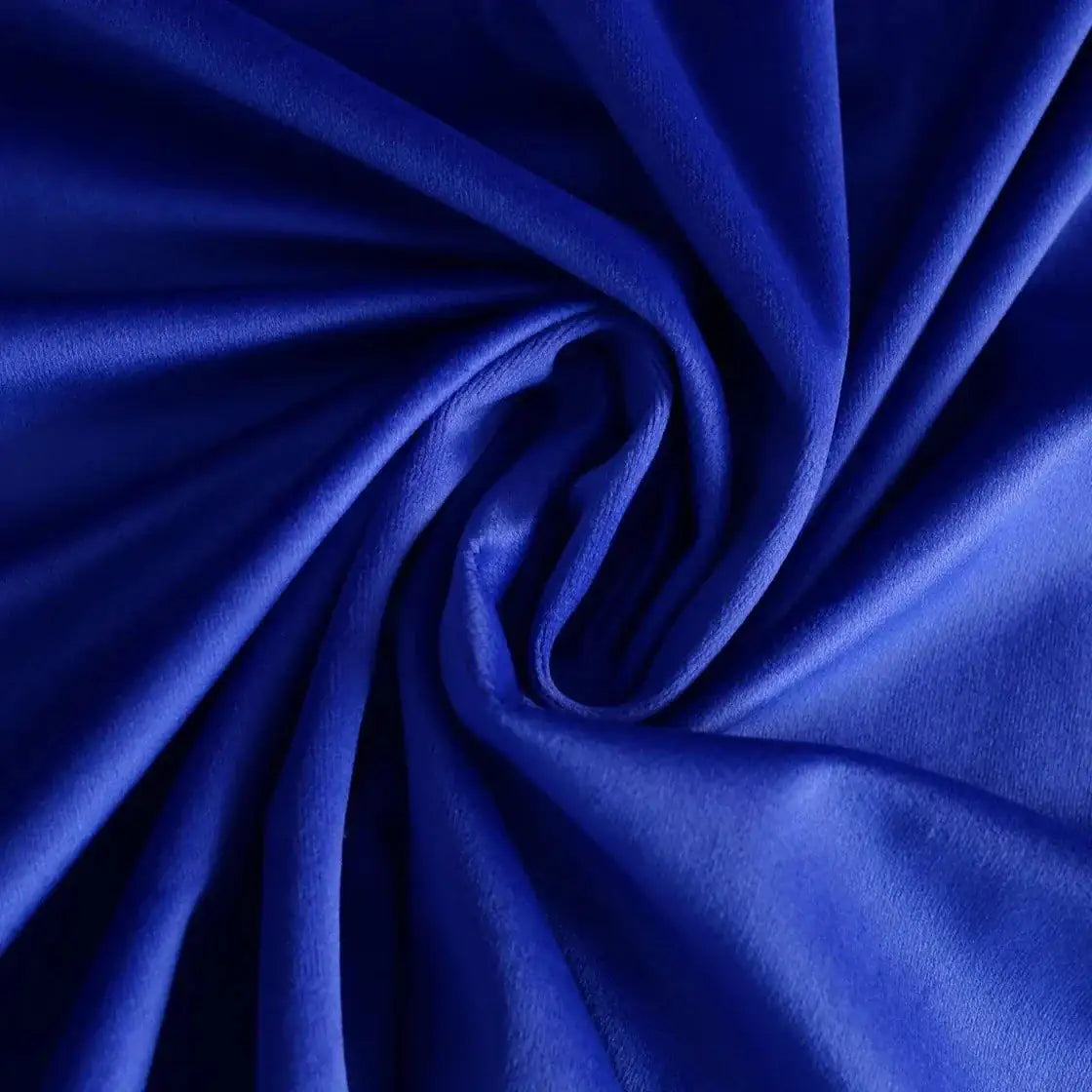 Velluto Liscio Modellabile (OFFERTA) Blu Elettrico