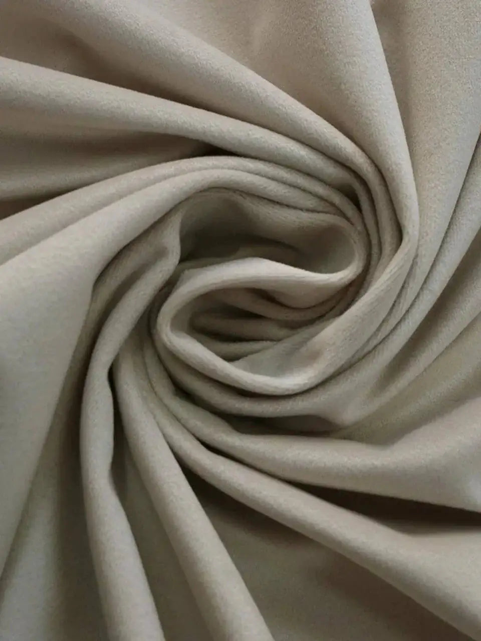 Velluto Liscio Modellabile Tortora / 0,5 m