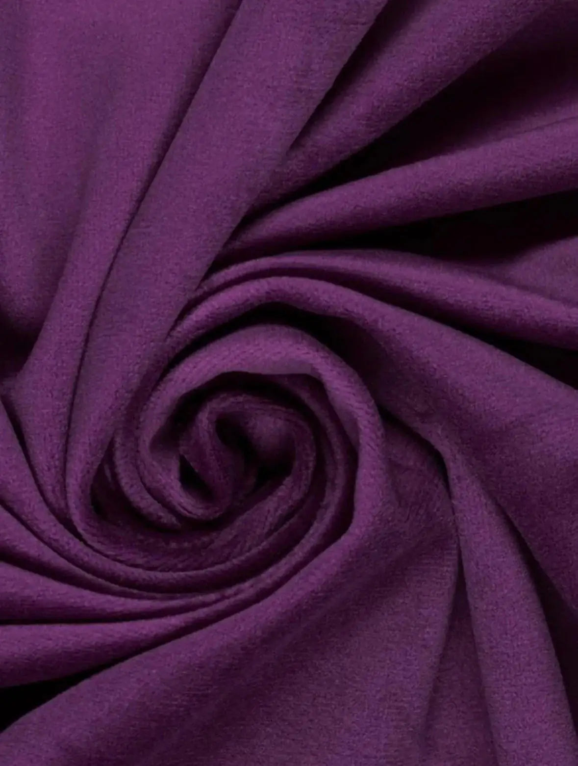 Velluto Liscio Modellabile Viola Scuro / 0,5 m