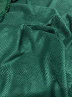 Velluto Rigatino Millerighe Metraggio / Verde