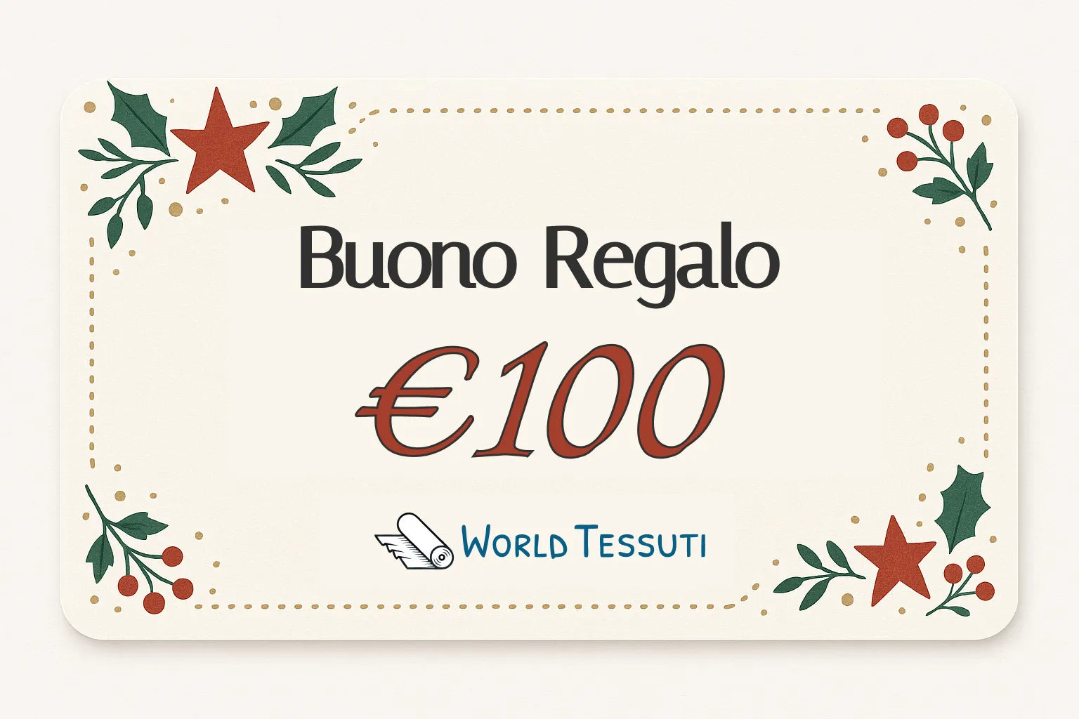 Buono Regalo WorldTessuti