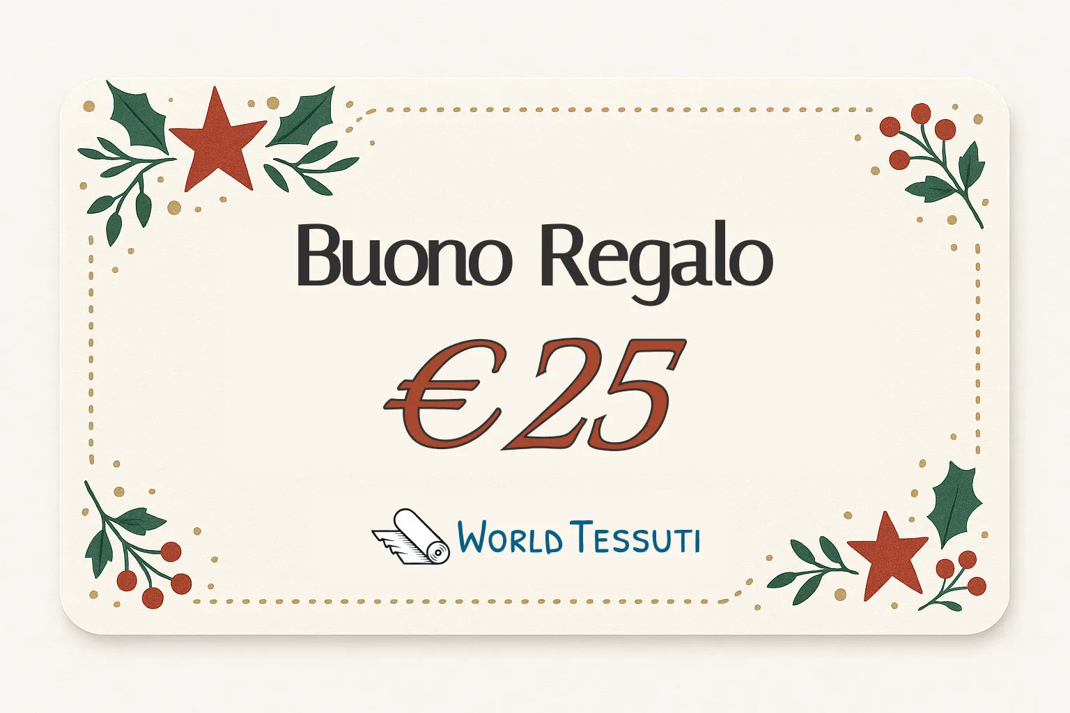 Buono Regalo WorldTessuti