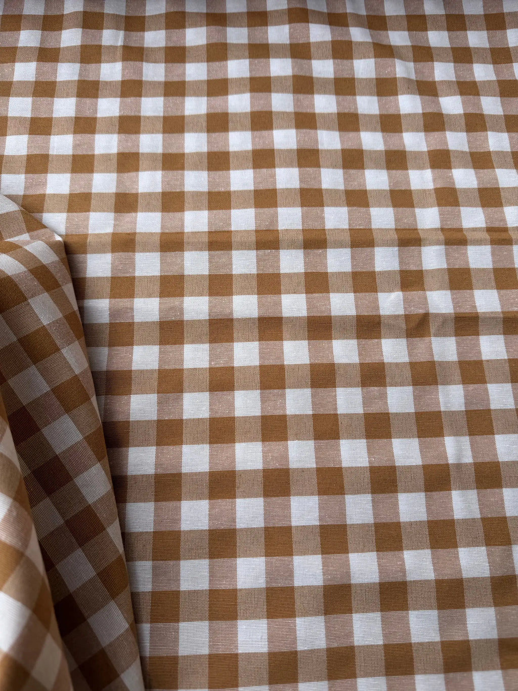 Tessuto cotone quadri biscotto country stile country, ideale per tovaglie e progetti di cucito creativo