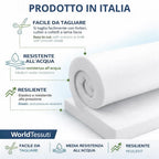 Gommapiuma resistente e facile da tagliare per imbottiture e tappezzeria