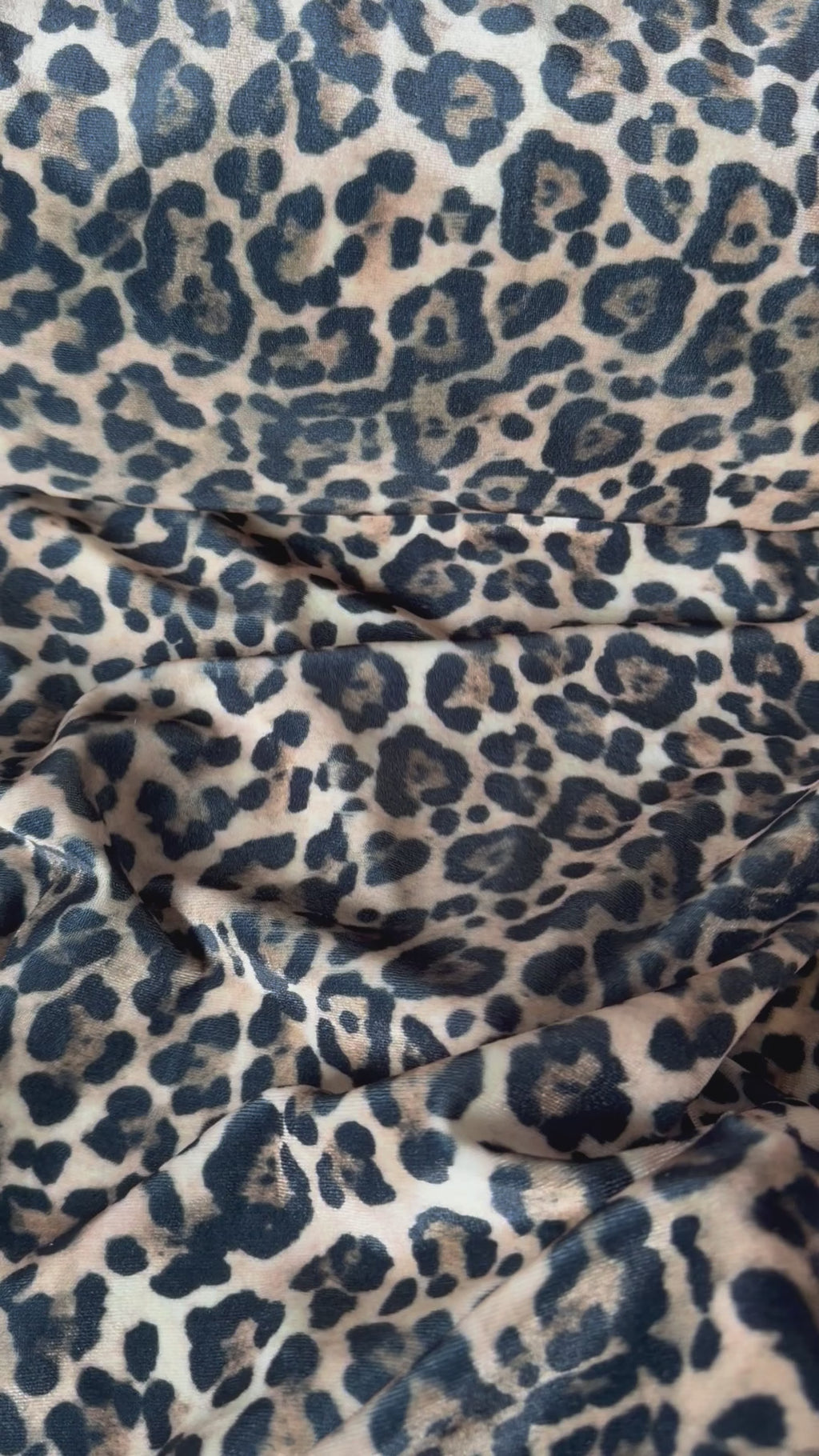 Velluto Animalier Maculato ELASTICO