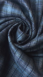 Tartan Scozzese Quadretto blu