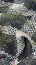 Tessuto Tweed Bouclè Tipologia Chanel laurent Verde