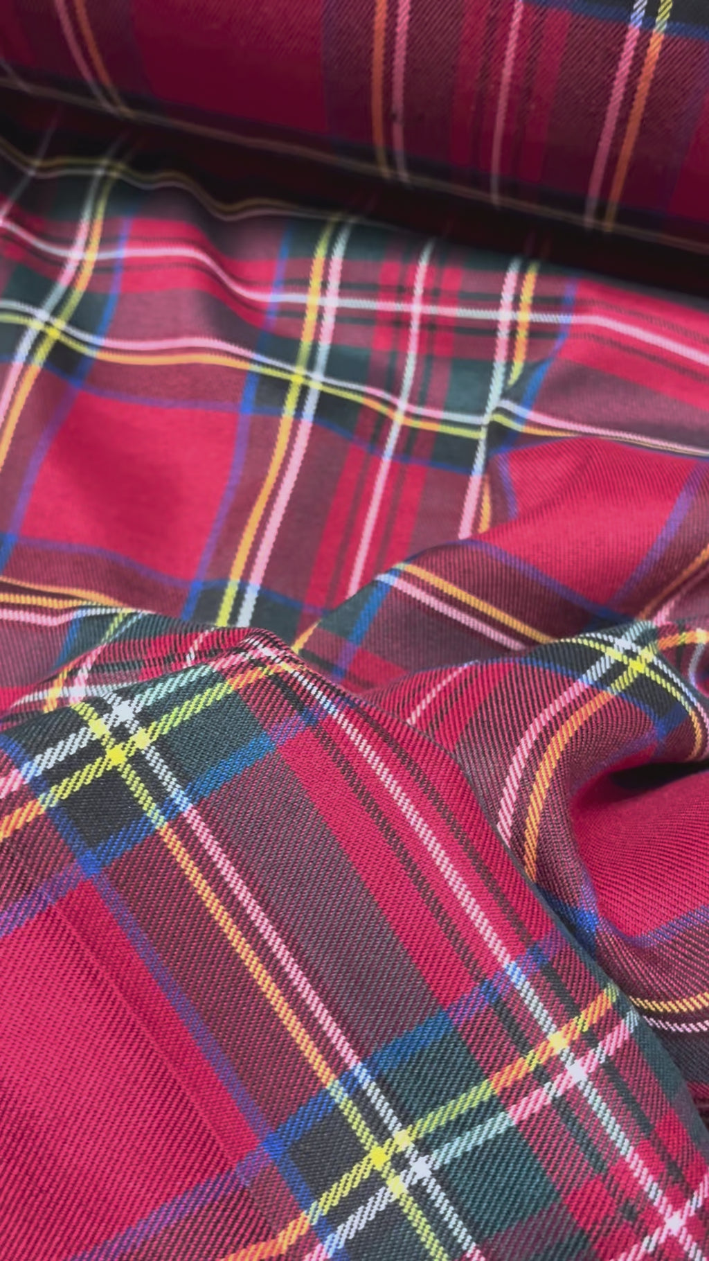 Tartan Scozzese Lanetta Quadro Rosso classic SOTTOPREZZO