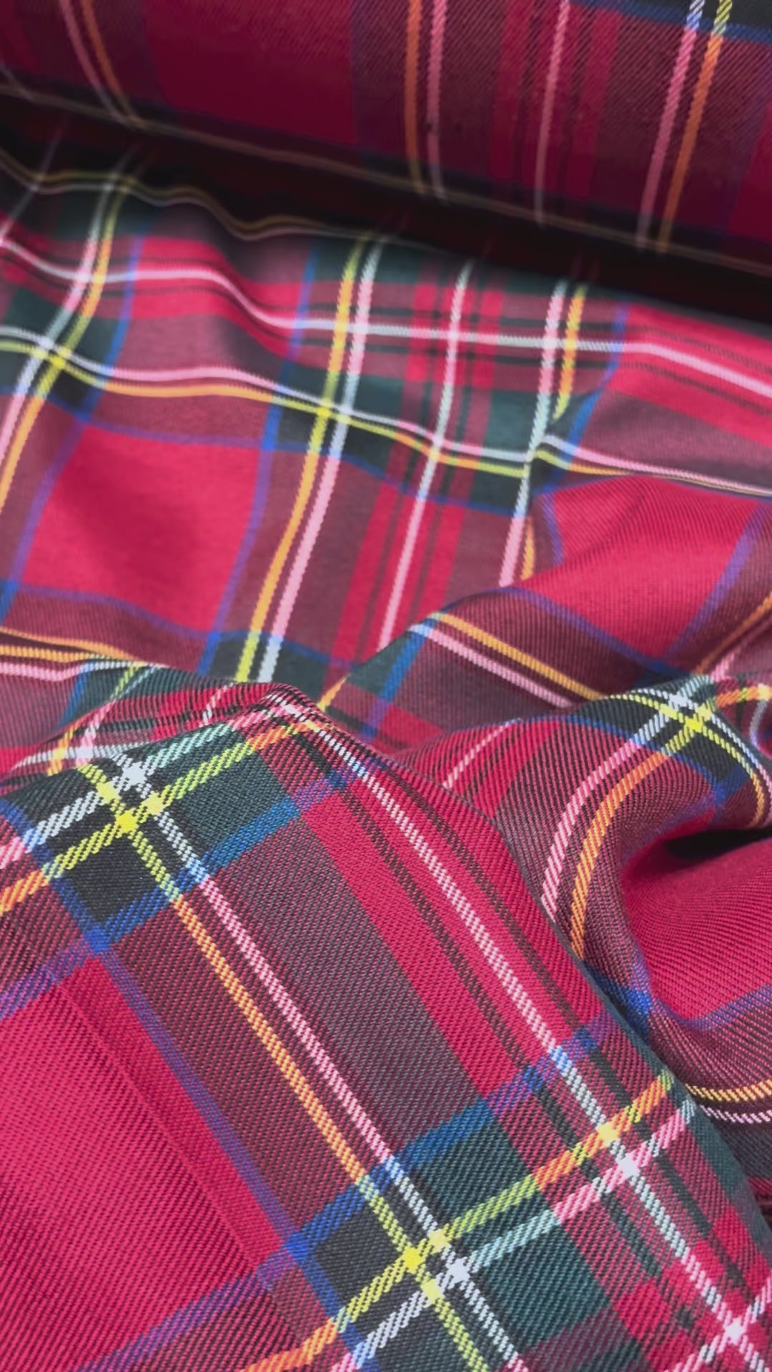 Tartan Scozzese Lanetta Quadro Rosso classic SOTTOPREZZO