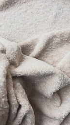 Tessuto Boucle avorio Ricciolino