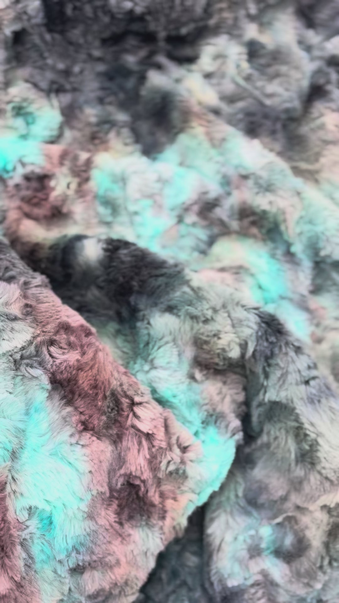 Pelliccia Ecologica Pelo medio Maltinto