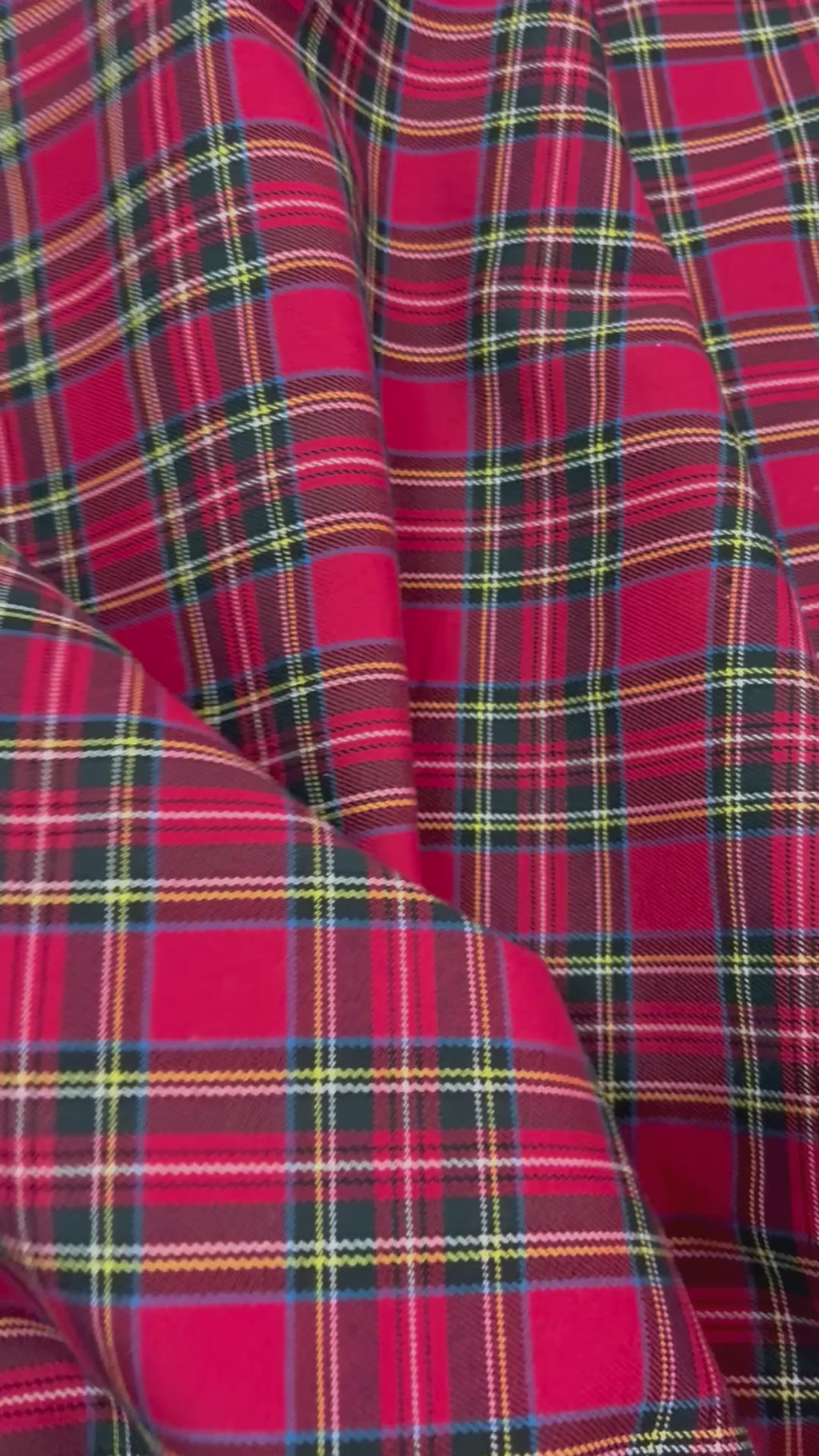 Tartan Scozzese Classic Piccolo Rosso Verde Nero Righetto blu