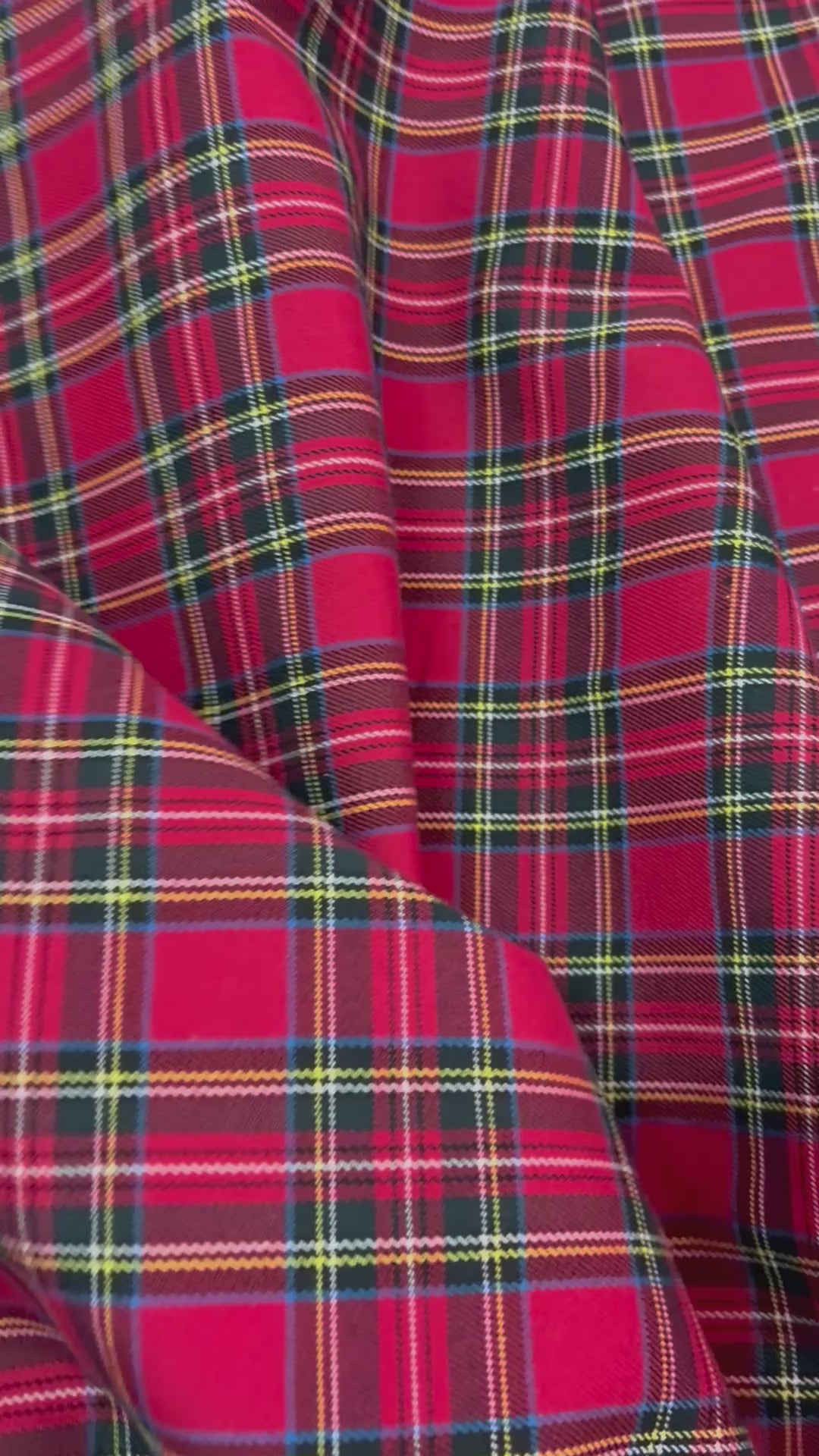 Tartan Scozzese Classic Piccolo Rosso Verde Nero Righetto blu