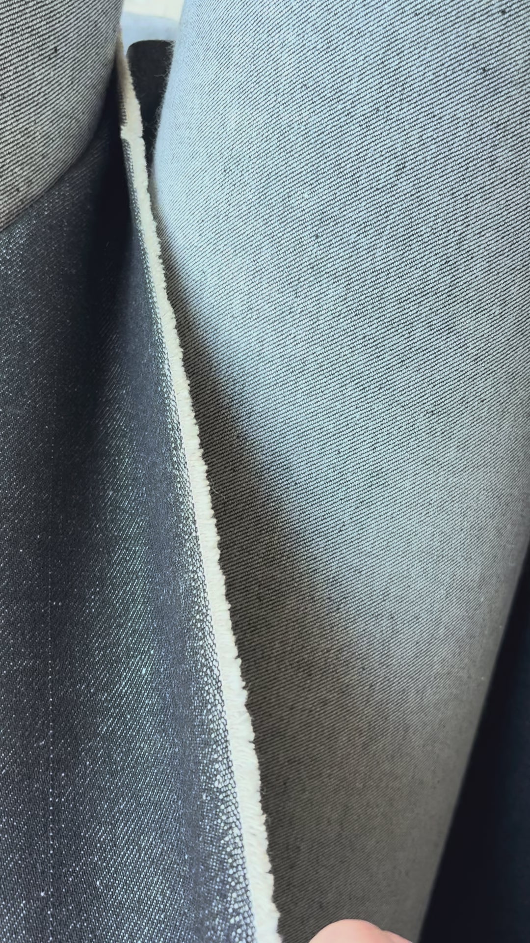 Tessuto Jeans Denim Pesante