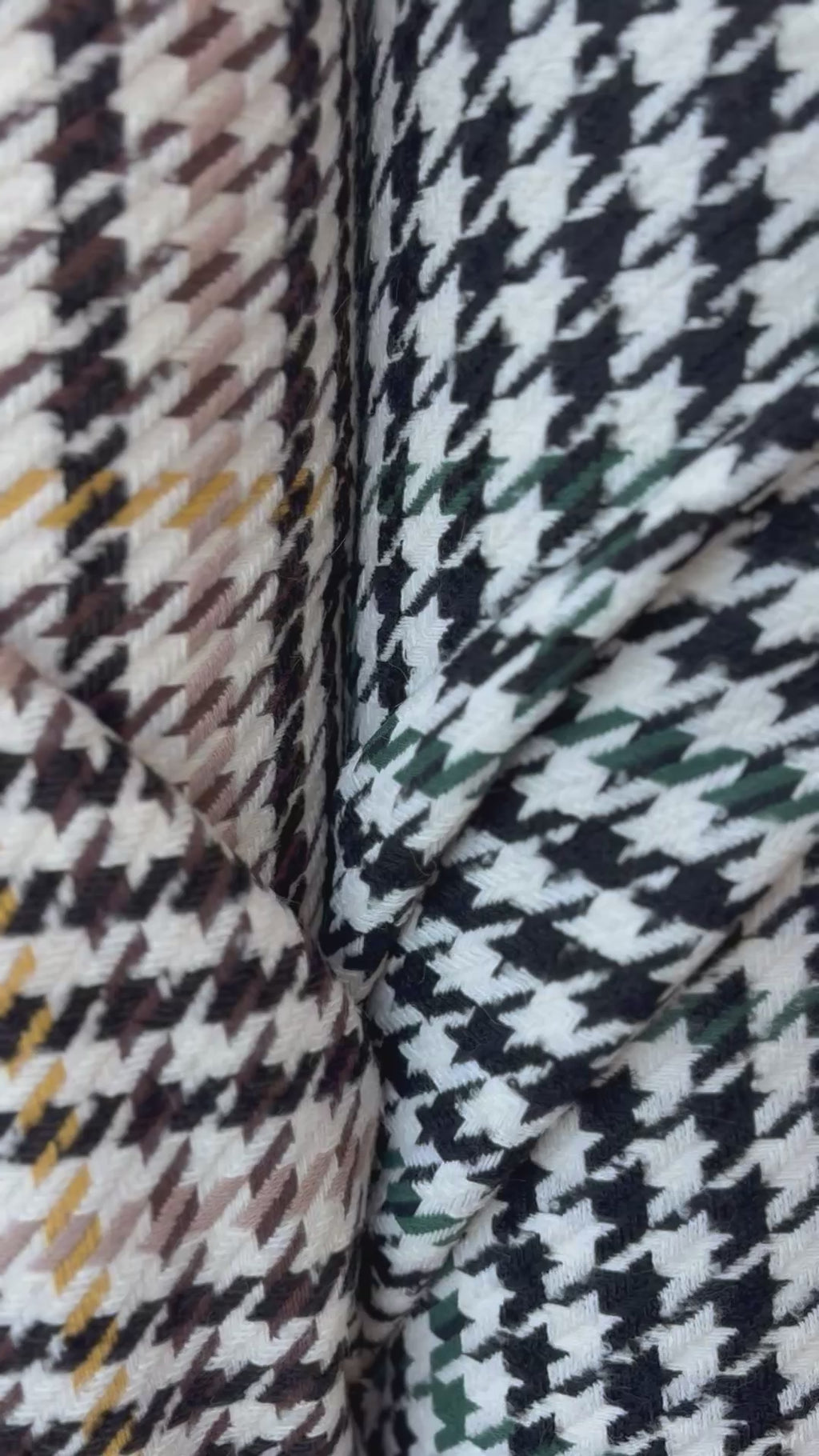 Tessuto Tweed Pied de Poul Chanel Missoni Multicolor