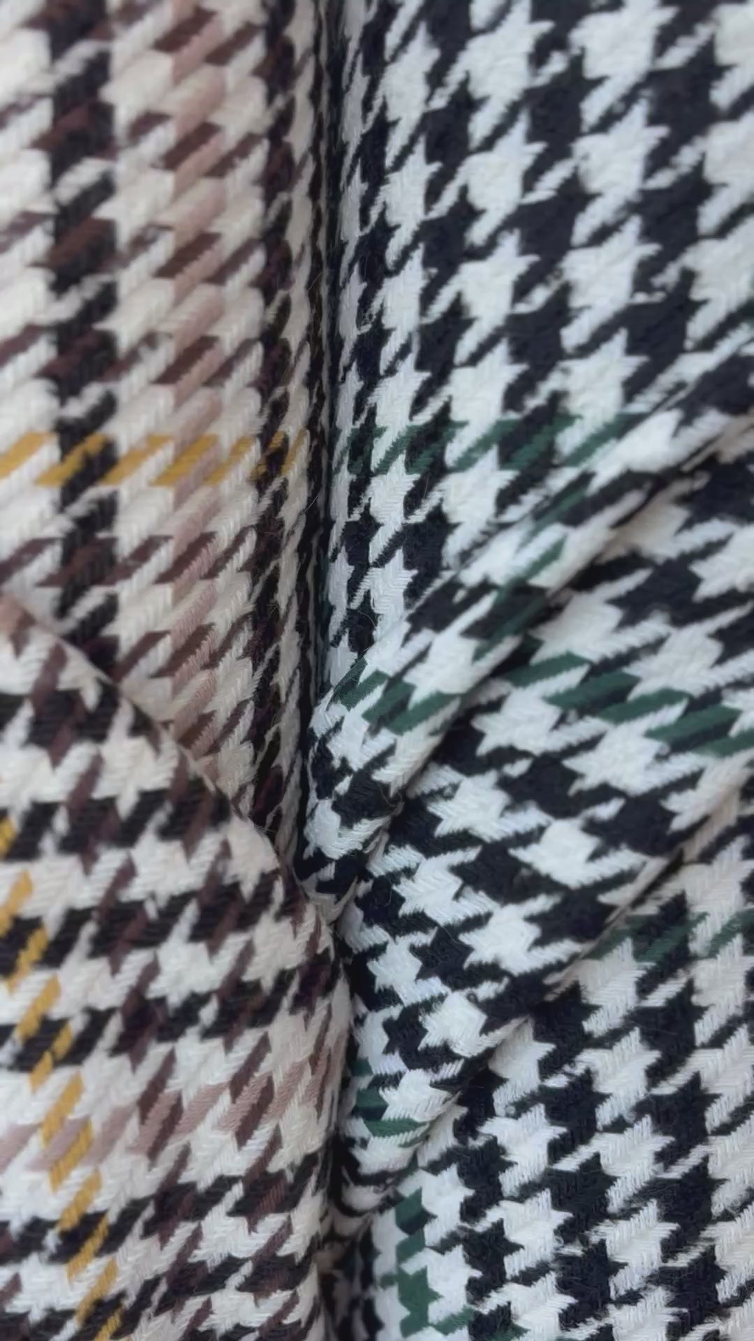 Tessuto Tweed Pied de Poul Chanel Missoni Multicolor