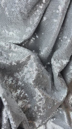 Pailettes Argento Elastiche