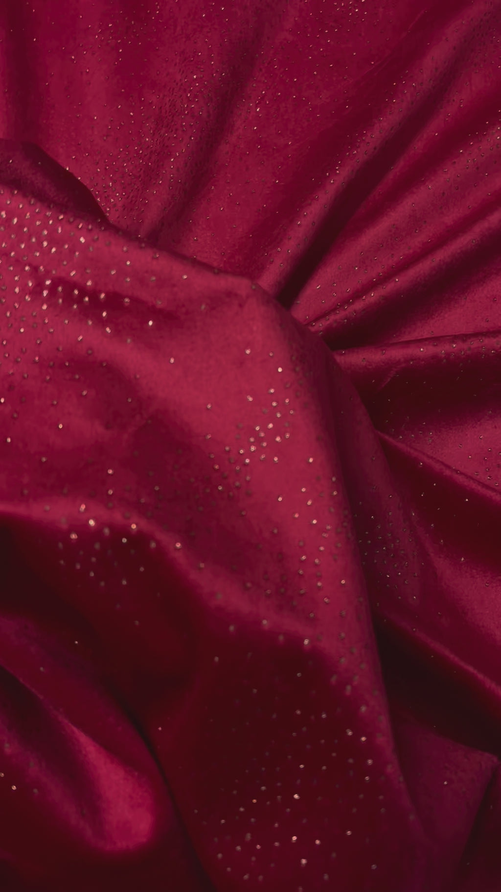 Velluto Rosso Glitter Doppia Altezza