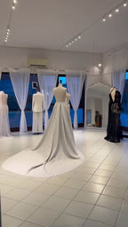 Broccato Saint Vincent Floreale Matlassè Bianco