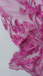 Pizzo Cerimonia Ramace fucsia Colosseo