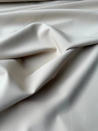 Tessuto cady elastico avorio per giacca e pantalone sartoriale