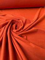 Jersey cotone elasticizzato arancio trump per abiti casual e capi comodi