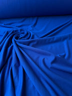 Tessuto jersey cotone blu cina per magliette e abbigliamento quotidiano