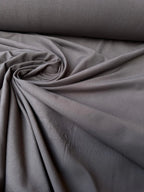Tessuto jersey cotone grigio topo per abbigliamento leggero e quotidiano