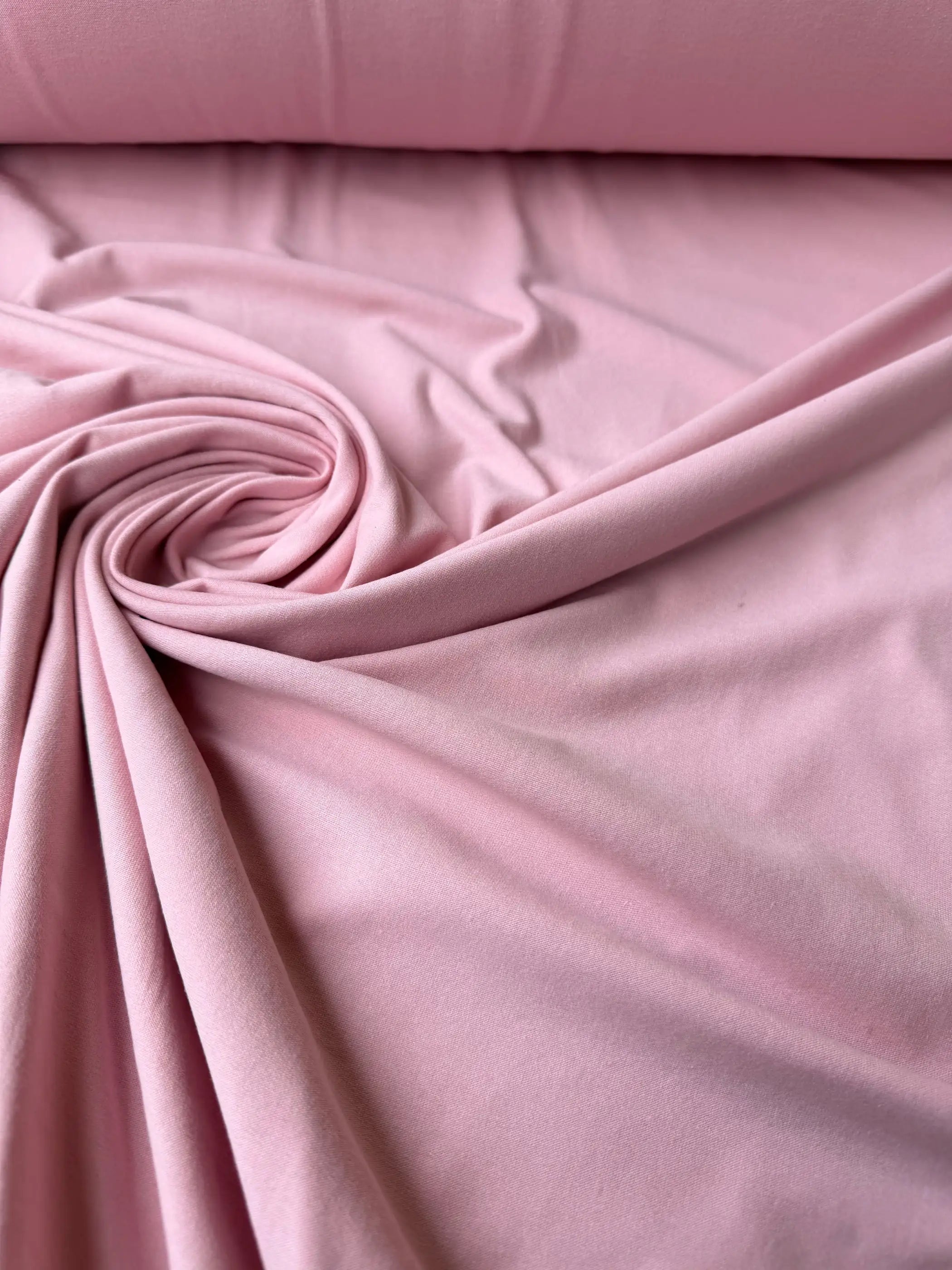 Tessuto jersey cotone morbido rosa baby ideale per abbigliamento bambino